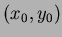$(x_0,y_0)$