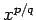 $x^{p/q}$