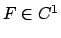 $ F\in C^1$
