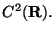 $C^2({\bf R}).$